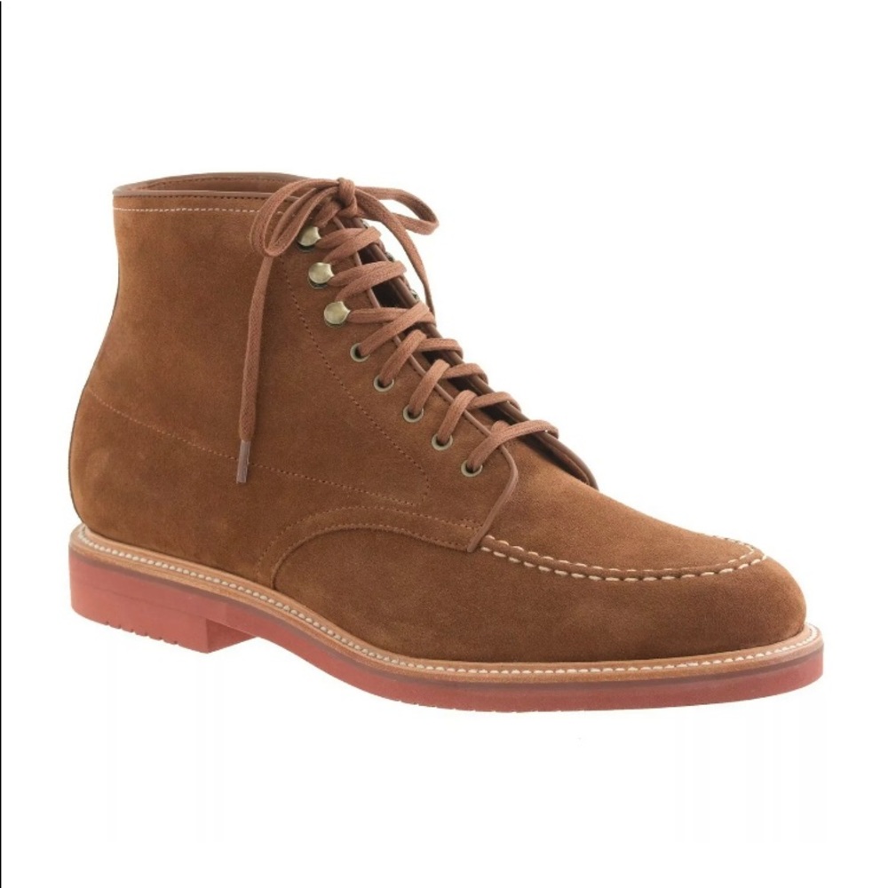 J.crew Kenton Pacer suede boot Acorn color Size 9 New in box